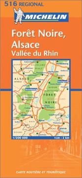 Cover of: Michelin France Foret Noire, Alsace: Vallee du Rhin