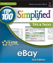 Cover of: eBay: Top 100 Simplified Tips & Tricks (Top 100 Simplified Tips & Tricks)