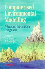 Cover of: Computerised environmental modelling by J. Hardisty