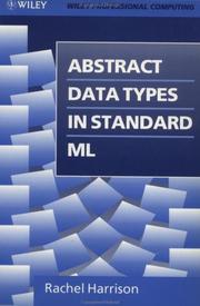 Cover of: Abstract data types in standard ML by Rachel Harrison
