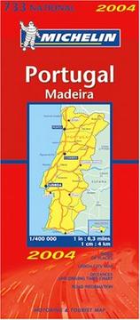 Cover of: Michelin Portugal Madeira 2004 (Michlein Maps)