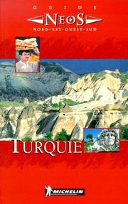 Cover of: Michelin NEOS Guide Turquie by Michelin Travel Publications, Michelin Travel Publications