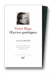 Cover of: Hugo : Oeuvres poétiques, tome 1