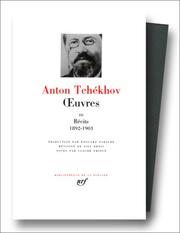 Cover of: Tchékhov  by Антон Павлович Чехов