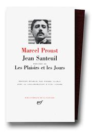 Cover of: Proust : Jean Santeuil