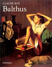 Cover of: Balthus by Claude Roy