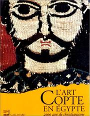 Cover of: L'Art copte en Égypte, 2000 ans de christianisme by 