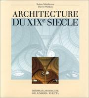 Cover of: Architecture du XIXe siècle by Robin Middleton, David Watkin