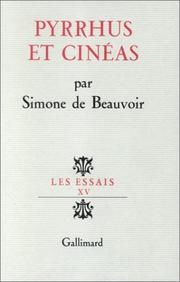 Cover of: Pyrrhus et Cinéas