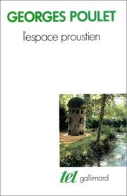 Cover of: L'espace proustien by Georges Poulet