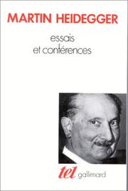 Cover of: Essais et Conférences
