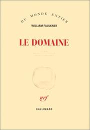 Cover of: Le Domaine by William Faulkner