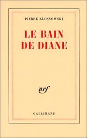 Cover of: Le bain de Diane