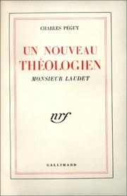 Cover of: Un nouveau théologien : Monsieur Laudet