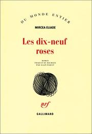 Cover of: Les dix-neuf roses by Mircea Eliade