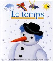 Cover of: Le Temps (Mes Premieres Decouvertes) by Sophie Kniffke, Gallimard Jeunesse (Publisher)