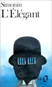 Cover of: L'Elégant