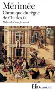 Cover of: Chronique Du Regne De Charles IX