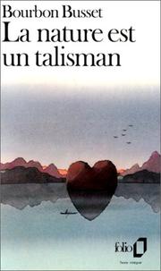 Cover of: La Nature est un talisman