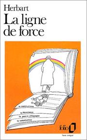 Cover of: La Ligne de force