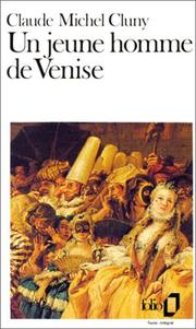 Cover of: Un jeune homme de Venise