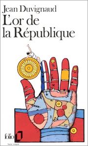 Cover of: Lor De La Republique