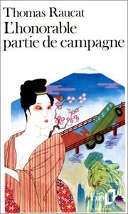 Cover of: L'honorable partie de campagne