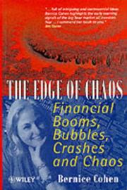 Cover of: The Edge of Chaos: Financial Booms, Bubbles, Crashes and Chaos