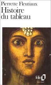 Cover of: Histoire du tableau
