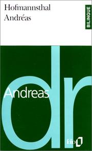 Cover of: Andréas