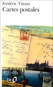 Cover of: Cartes postales by Frédéric Vitoux