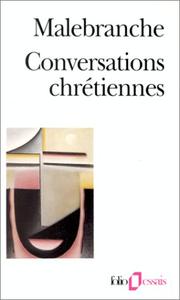 Cover of: Conversations chrétiennes