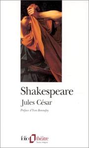 Cover of: Jules César by William Shakespeare, William Shakespeare