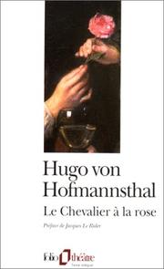 Cover of: Le chevalier à la rose