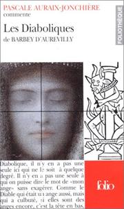 Cover of: Les diaboliques de Barbey d'Aurevilly