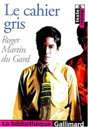 Cover of: Le Cahier gris