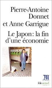 Cover of: Le Japon : La fin d'une économie