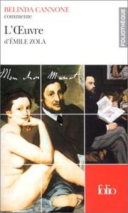 Cover of: L'Âuvre d'Emile Zola