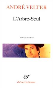 Cover of: L'Arbre-seul