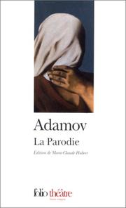 Cover of: La Parodie