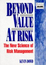 Cover of: Beyond Value at Risk: The New Science of Risk Management (Frontiers in Finance Series)