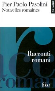 Cover of: Nouvelles romaines / Racconti Romani (édition bilingue italien/français)