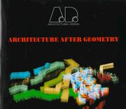 Cover of: Architecture After Geometry (Architectural Design)