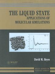 Cover of: The liquid state