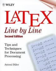 Cover of: LATEX line by line by Antoni Diller