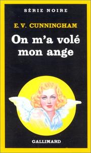 Cover of: On m'a volé mon ange