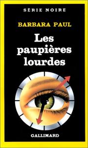 Cover of: Les Paupières lourdes