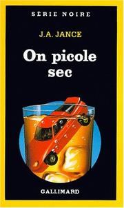 Cover of: On picole sec by J. A. Jance