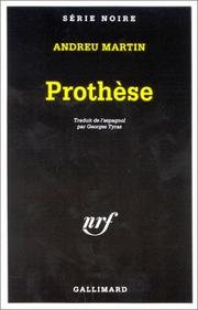 Cover of: Prothèse