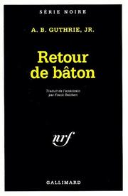 Cover of: Retour de baton